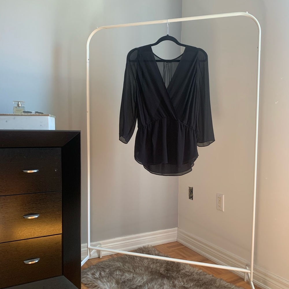 Black Long Sleeve Blouse